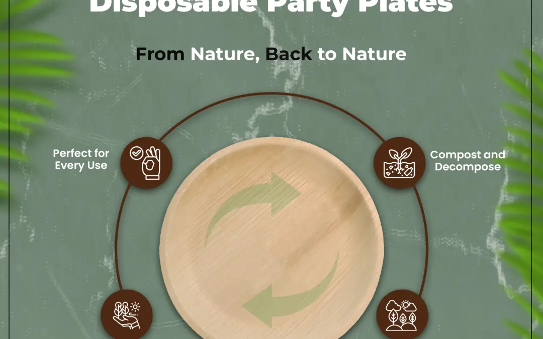 Disposable Party Plates | Agrileaf – Your Sustainable Choice
