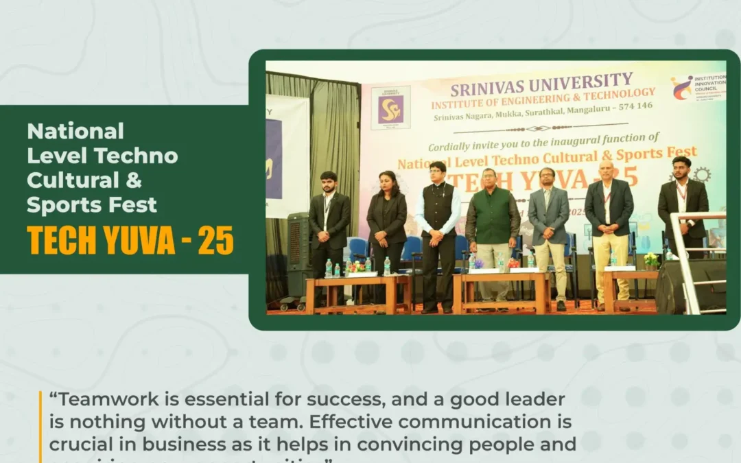 Agrileaf Exports Inspires Young Innovators at Tech Yuva 2025, Srinivas University