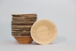 Areca Palm leaf Round Bowl