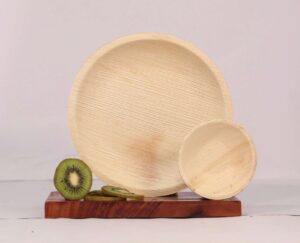 Areca Palm leaf Round plates and Bowls