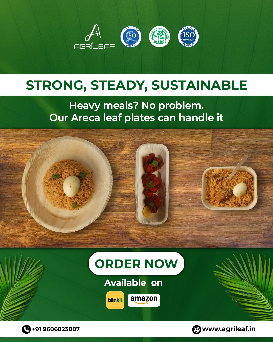 Ditch the Flimsy Upgrade to Agrileaf’s Strong, Instant Eco Plates Ditch the Flimsy Upgrade to Agrileaf’s Strong, Instant Eco Plates